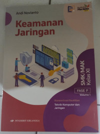 Image of Keamanan Jaringan untuk SMK/MAK Kelas XI Volume 1